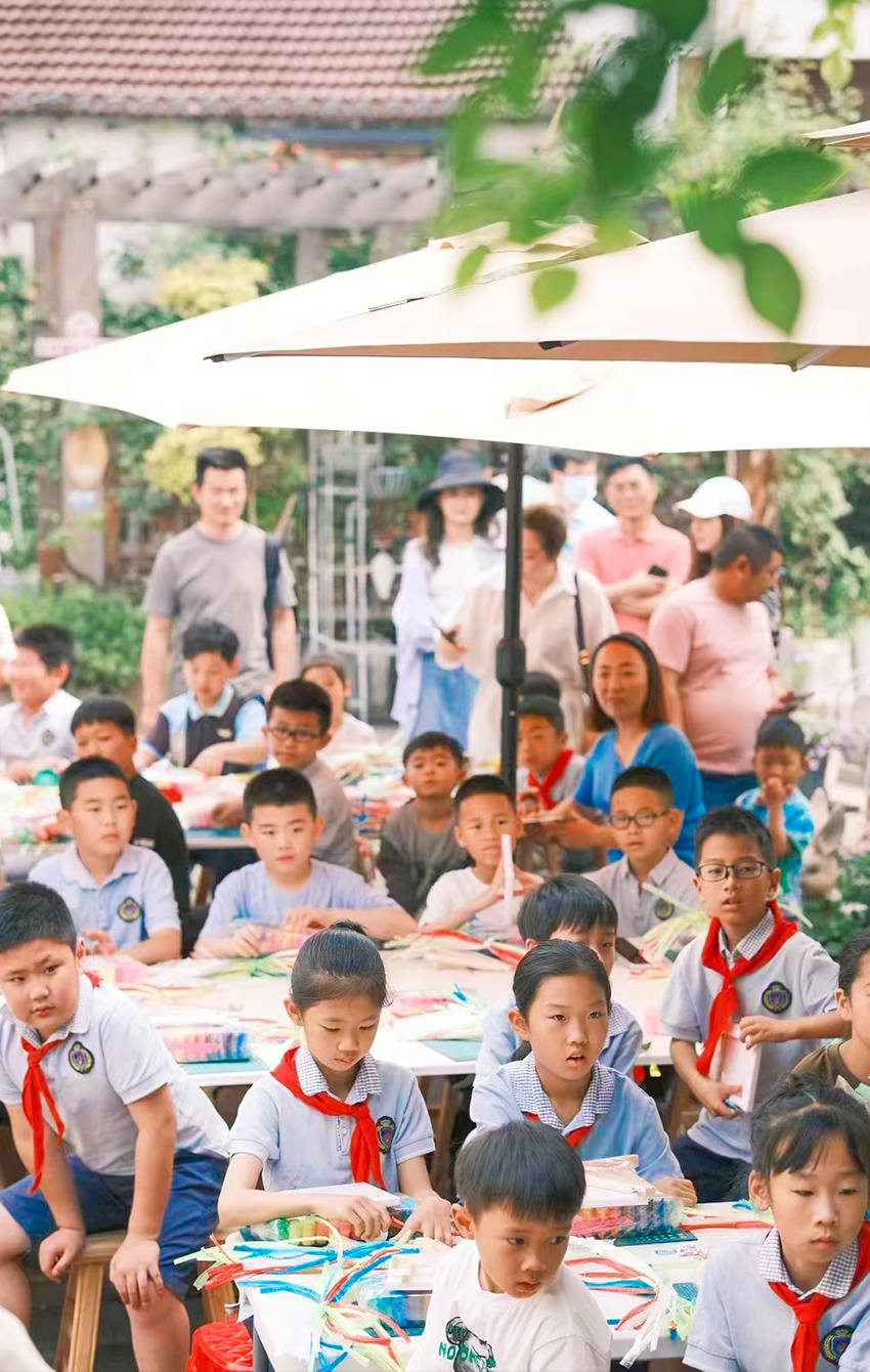 2023年端午期间，李祖造物社举办DIY研学体验活动。