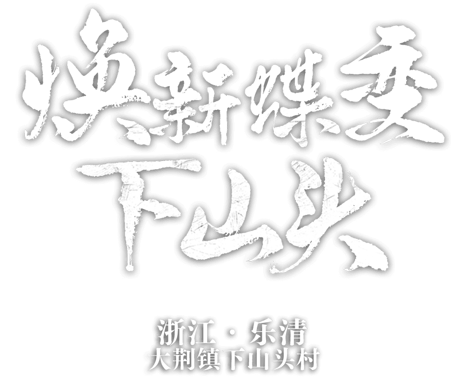 浙江省乐清市大荆镇下山头村 焕新蝶变下山头